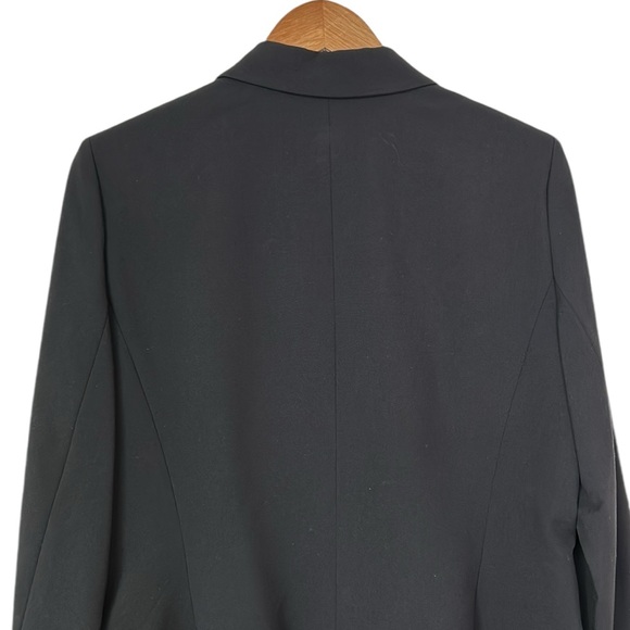 Tahari  ASL Single Button Navy Blazer Size 12 - Picture 4 of 8